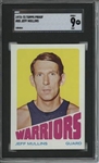 1972 Topps #85 Jeff Mullins 9 card progressive proof.